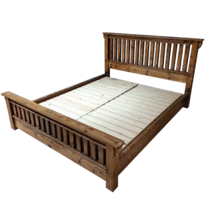 تخت خواب نرده ای 90 تا 180 (بدون تشک)