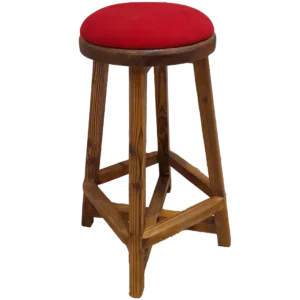 صندلی پایه بلند گرد