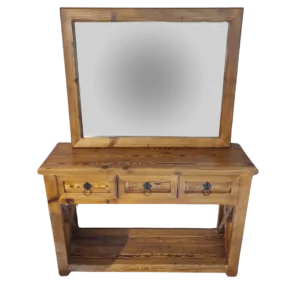 کنسول سه کشو با آینه